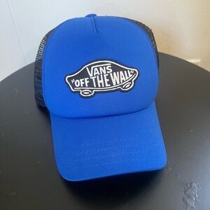 Vans off the wall Blue Trucker Hat